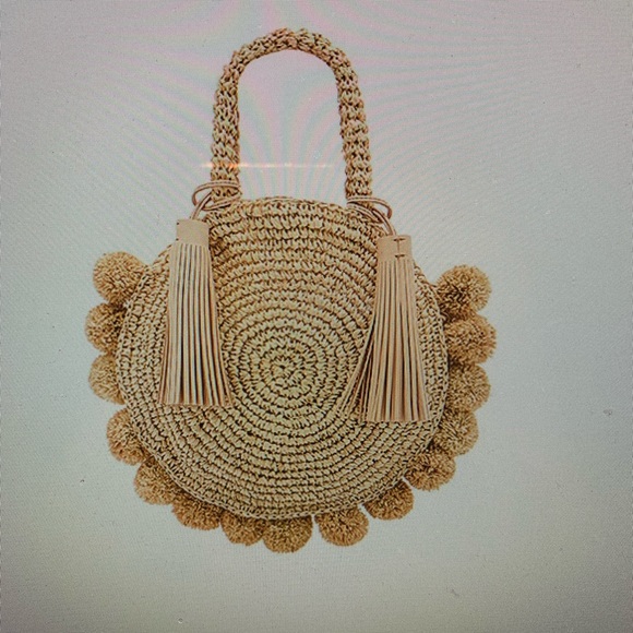 loeffler randall straw circle tote